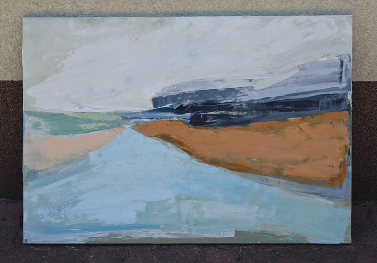 Original Modern Seascape Painting by Karina Antonczak