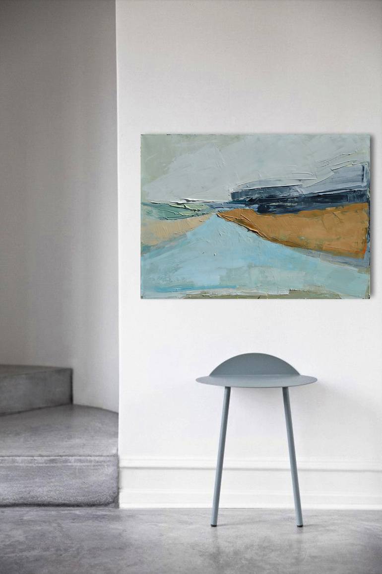 Original Modern Seascape Painting by Karina Antonczak