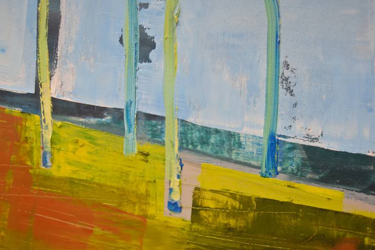 Original Abstract Landscape Painting by Karina Antonczak