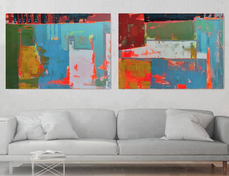 Original Abstract Painting by Karina Antonczak