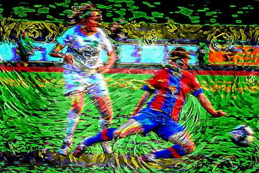 Print of Pop Art Sport Mixed Media by Robert Varadi