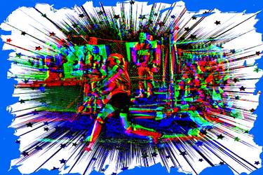 Print of Pop Art Sport Mixed Media by Robert Varadi