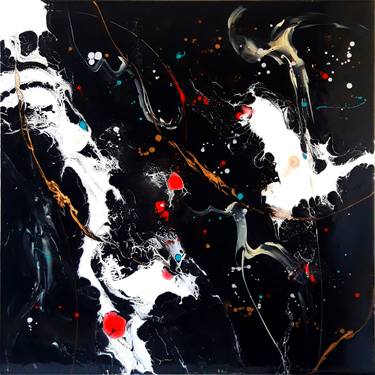 Print of Abstract Expressionism Outer Space Paintings by Mikha Khittchenko