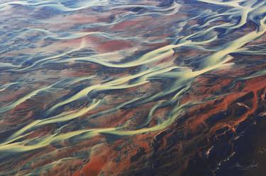 Print of Abstract Expressionism Aerial Photography by Massimo Lupidi