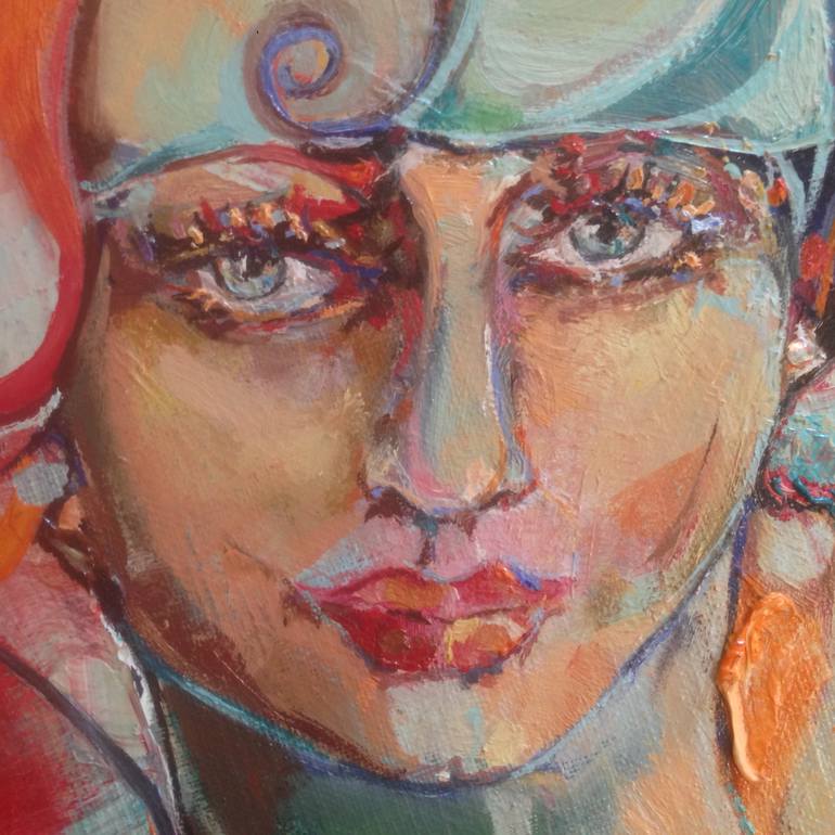 Original Women Painting by Winy Jacobs