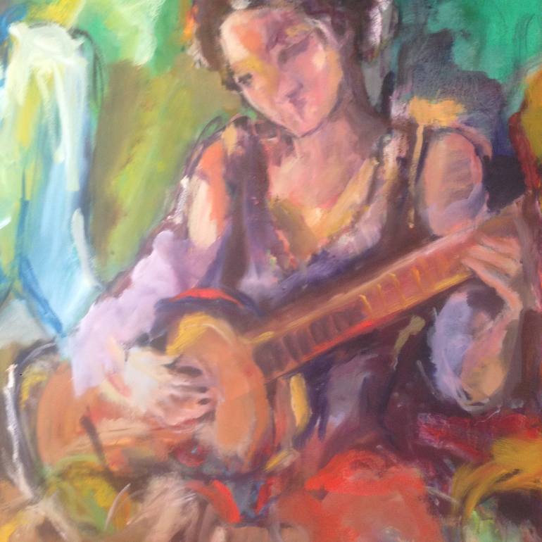 Original Music Painting by Winy Jacobs