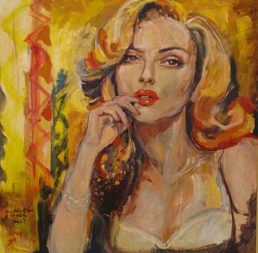 Original Pop Culture/Celebrity Paintings by Winy Jacobs