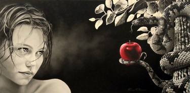 Original Figurative Women Paintings by Franco Cisternino