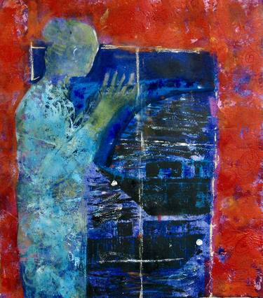 Original Contemporary People Printmaking by Hilary Rosen