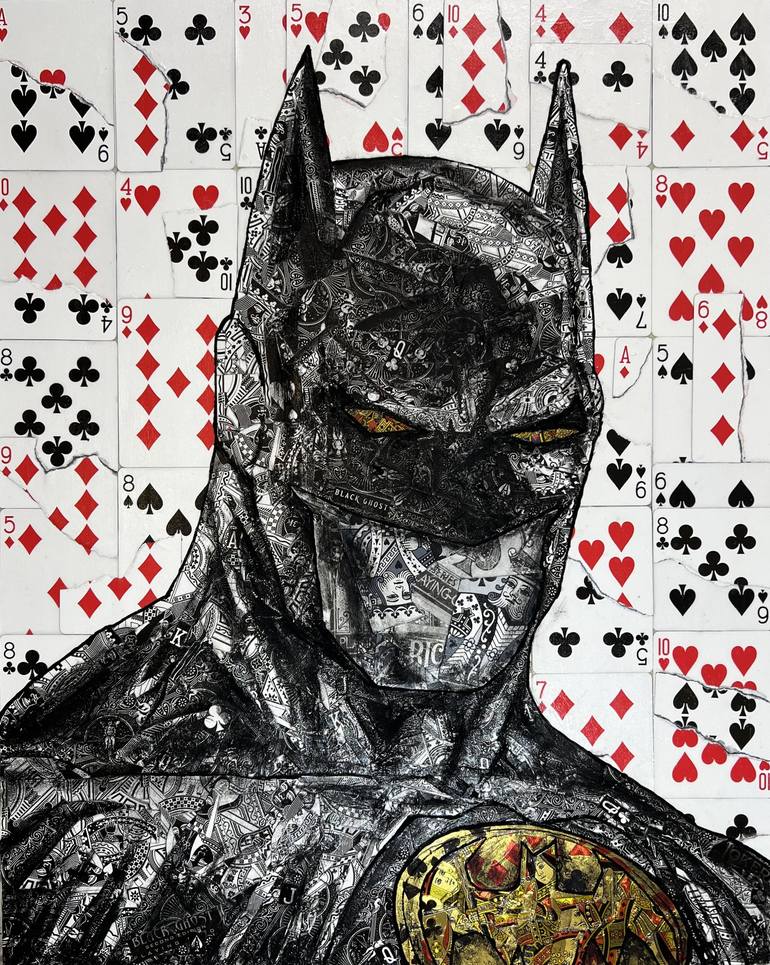 Batman Painting by Elmo Hood | Saatchi Art