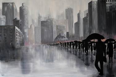 Print of Expressionism Cities Paintings by Nathan Casteel