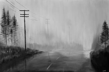 Original Expressionism Landscape Paintings by Nathan Casteel