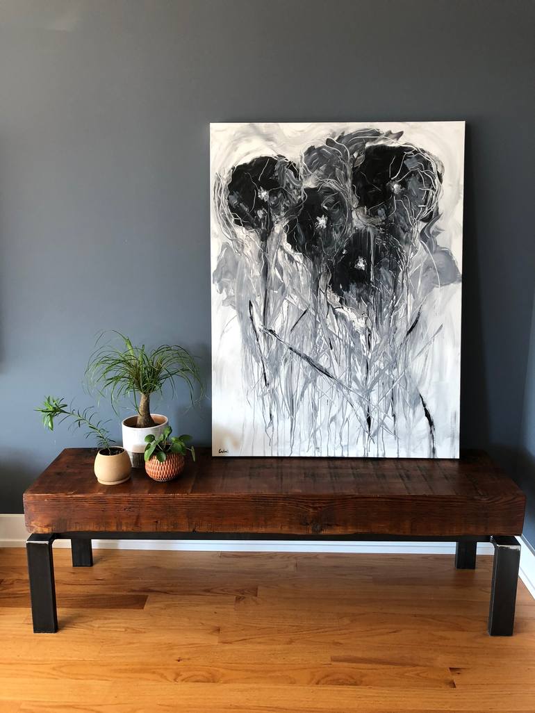Original Abstract Painting by Nathan Casteel