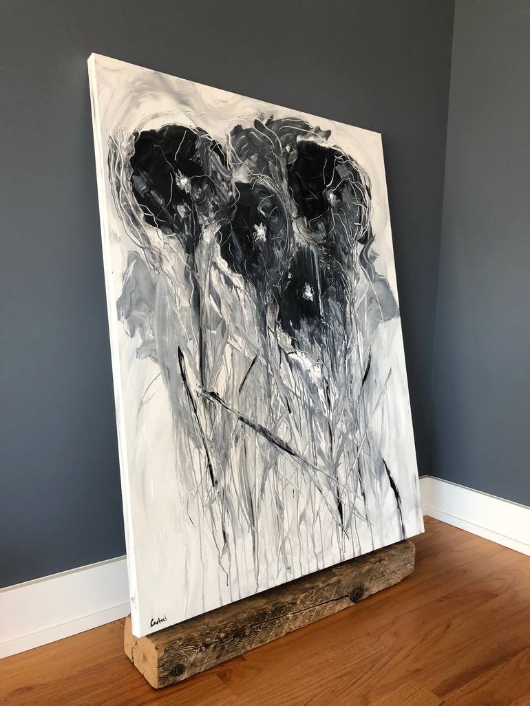 Original Abstract Painting by Nathan Casteel