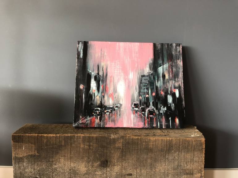 Original Cities Painting by Nathan Casteel