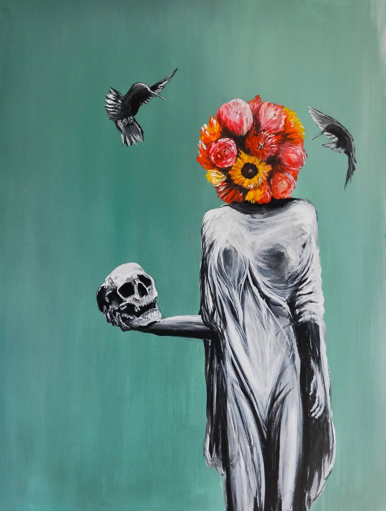 But She Is So Pretty Painting By Nathan Casteel Saatchi Art