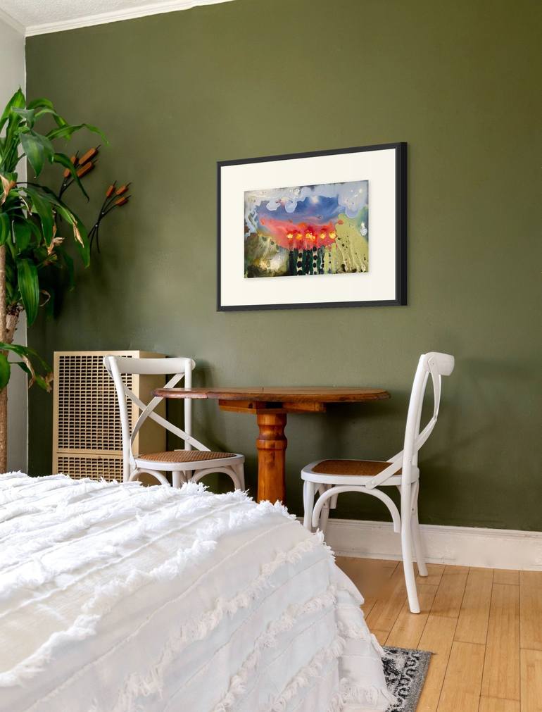 Original Abstract Expressionism Abstract Painting by Shelli Finch