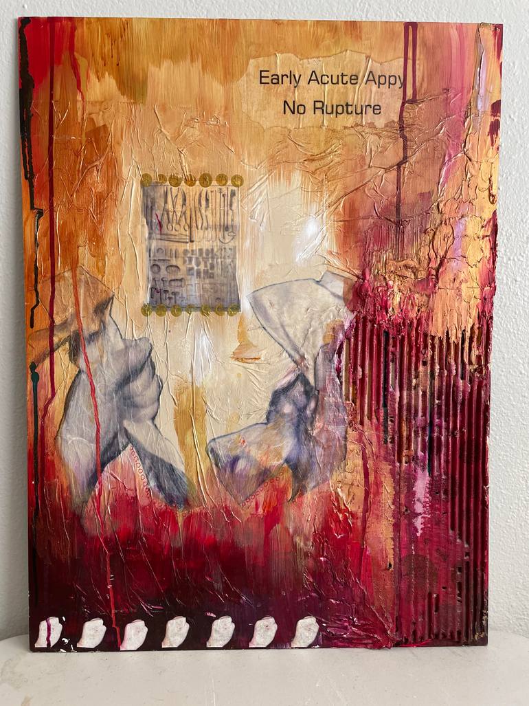 Original Abstract Health & Beauty Painting by Shelli Finch