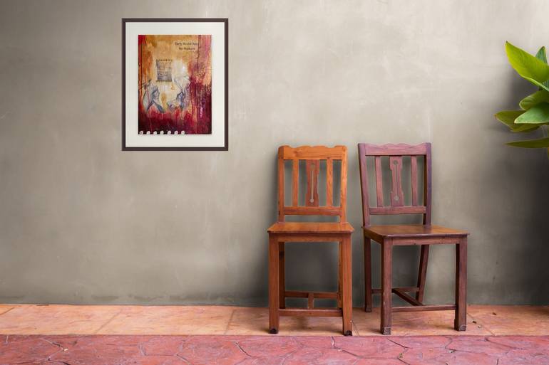 Original Abstract Health & Beauty Painting by Shelli Finch