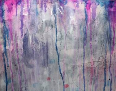 Original Abstract Expressionism Abstract Paintings by Shelli Finch