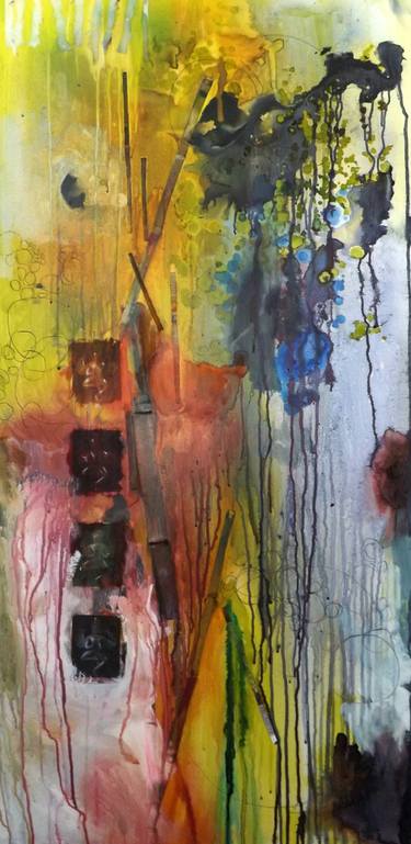 Original Abstract Expressionism Religious Paintings by Shelli Finch