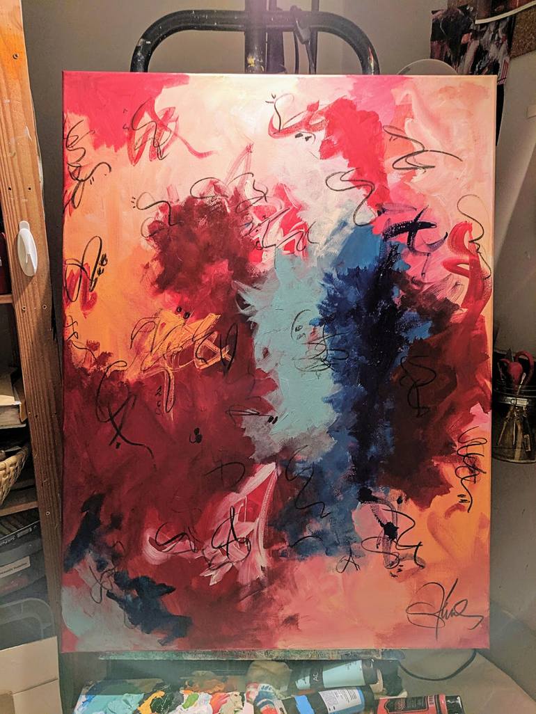 Original Abstract Painting by Shelli Finch