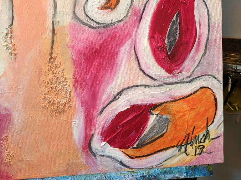Original Abstract Still Life Painting by Shelli Finch