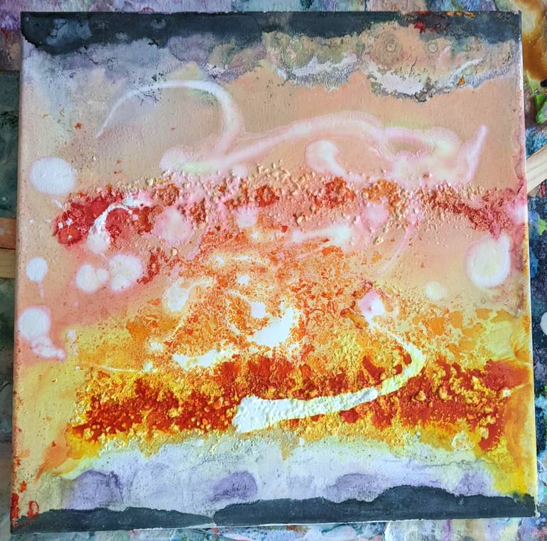 Original Abstract Expressionism Abstract Painting by Shelli Finch