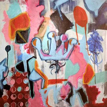 Original Abstract Expressionism Abstract Paintings by Shelli Finch