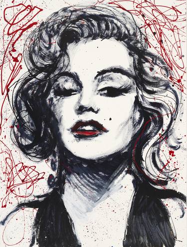 Print of Portraiture Pop Culture/Celebrity Paintings by Mark Hanham