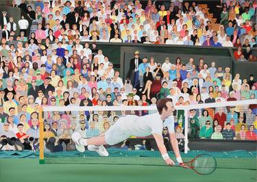 Original Surrealism Sports Paintings by Andy Joynes