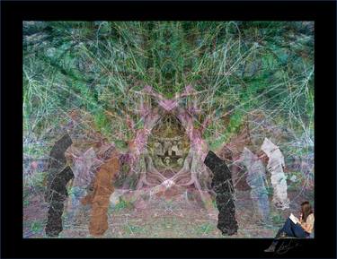 Print of Conceptual Tree Mixed Media by Andy Joynes