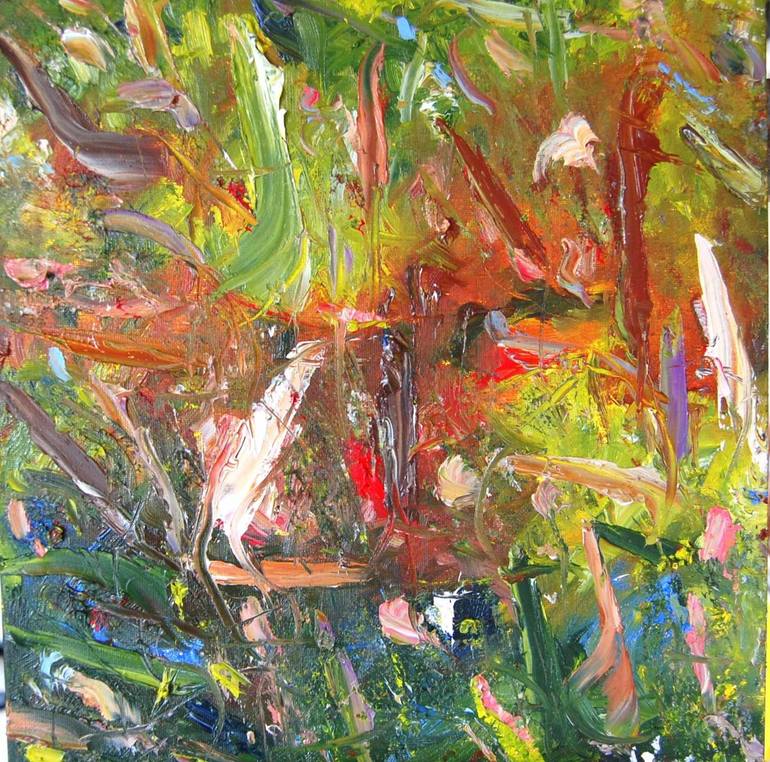 Original Abstract Expressionism Abstract Painting by John Cullen
