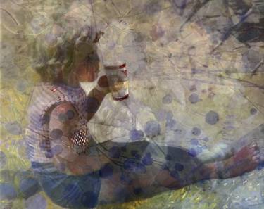 Saatchi Art Artist Rachel S L Baylis; Mixed Media, “Lake Barcroft Washington 1965” #art