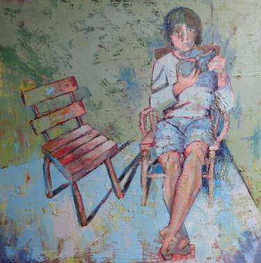 Print of Figurative Interiors Paintings by Rachel S L Baylis