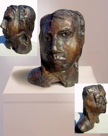 Original Portrait Sculpture by vasilis sivvas