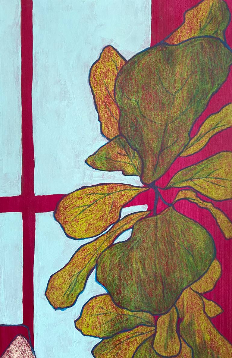 Original Abstract People Painting by Lauren Denitzio