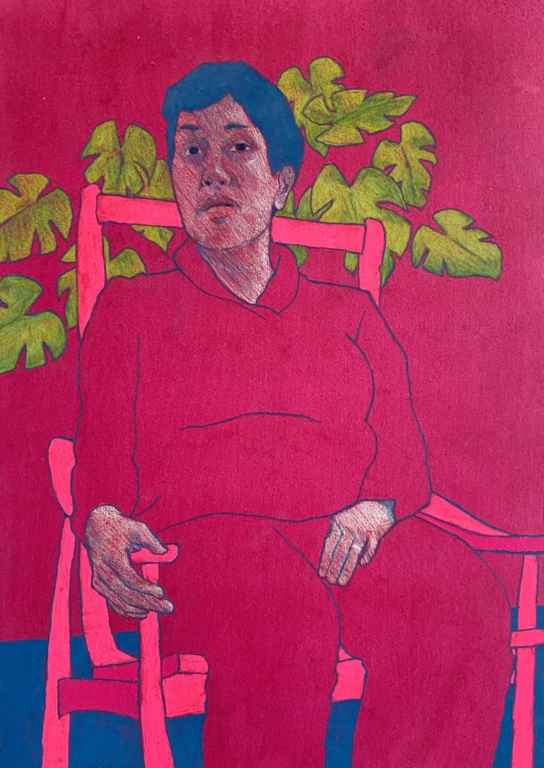 Original Conceptual Portrait Paintings by Lauren Denitzio
