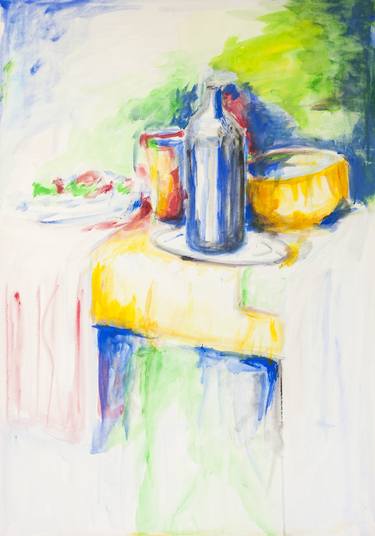 Original Fine Art Food & Drink Paintings by Jacek Czechowicz
