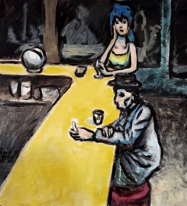 Original Contemporary People Painting by Eric Le Hénand