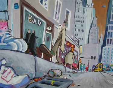 Original Expressionism Places Paintings by Eric Le Hénand