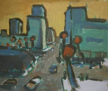 Original Cities Paintings by Eric Le Hénand