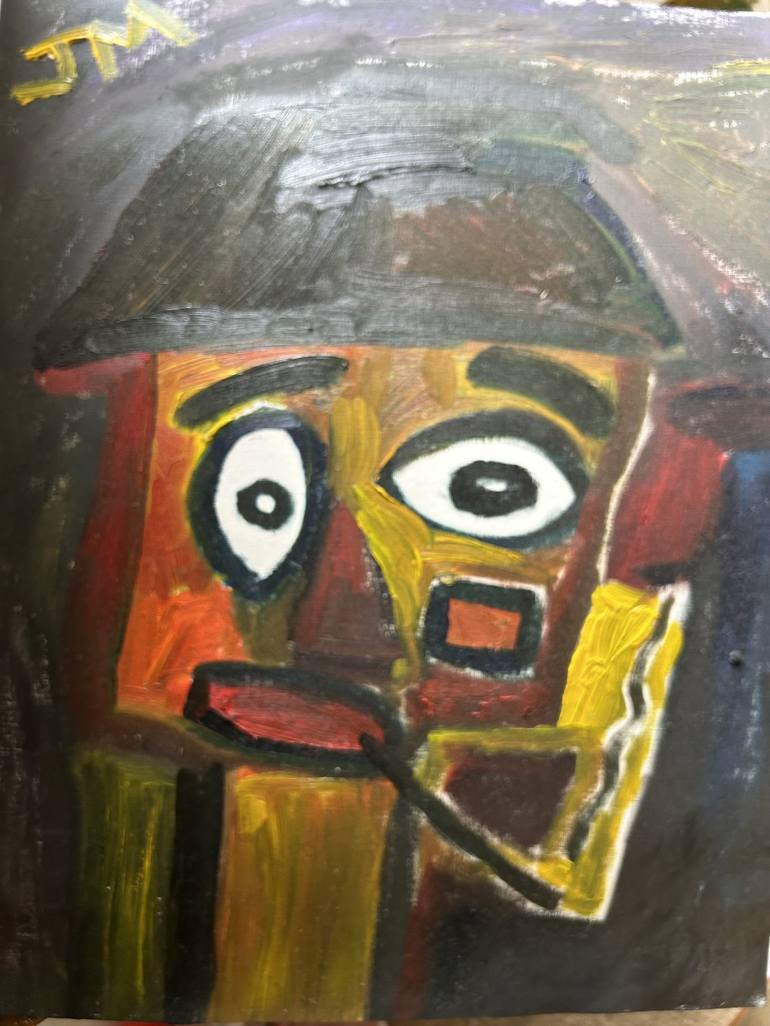 Original Abstract Expressionism People Paintings by Jamie Moynahan