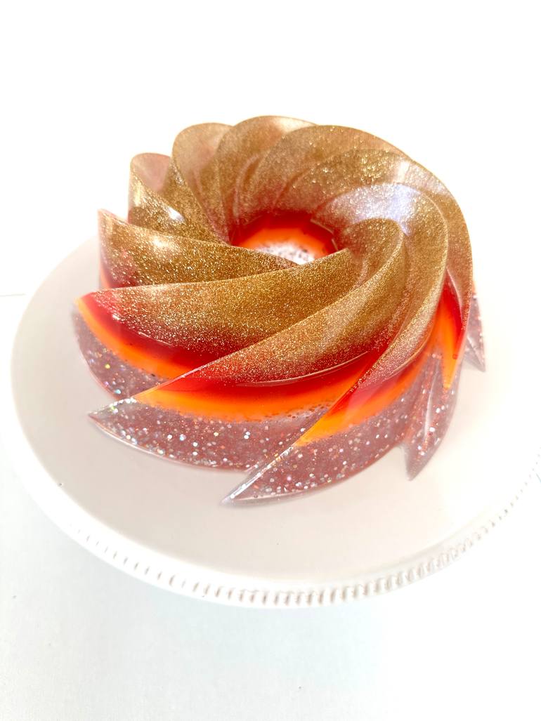 Original Abstract Food & Drink Sculpture by Shiri Phillips