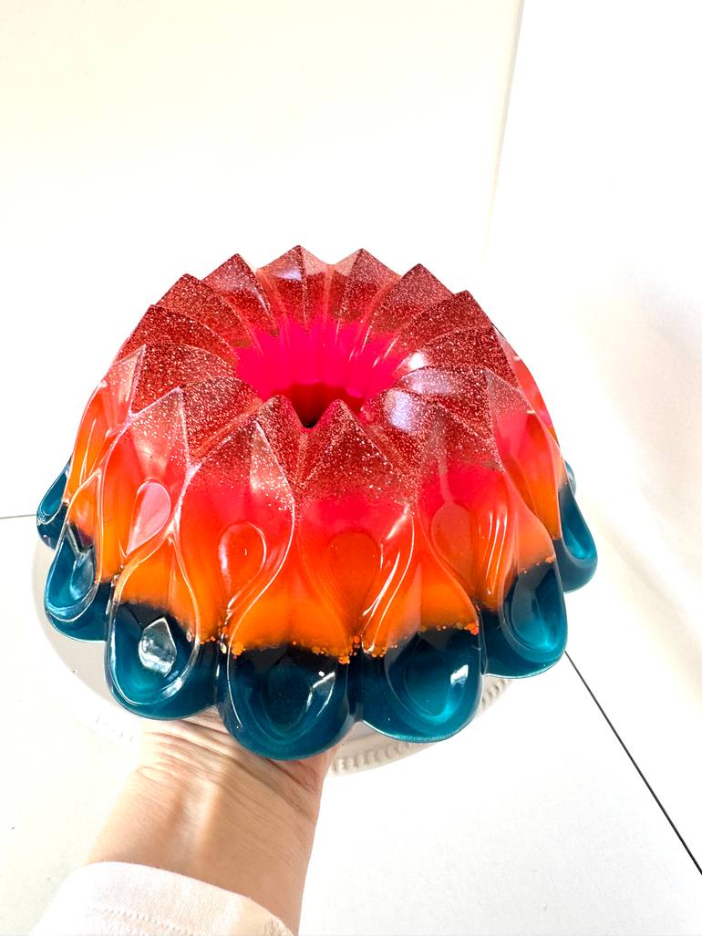 Original Abstract Food & Drink Sculpture by Shiri Phillips