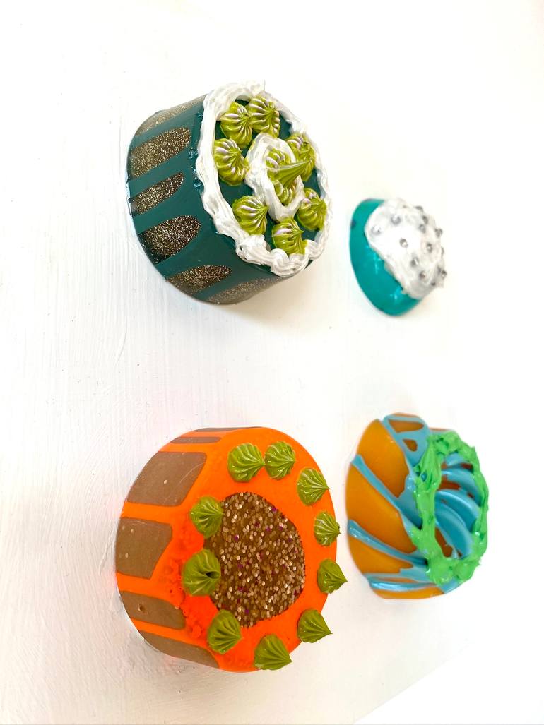 Original Abstract Food & Drink Sculpture by Shiri Phillips