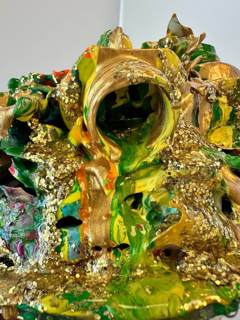 Original Abstract Food & Drink Sculpture by Shiri Phillips
