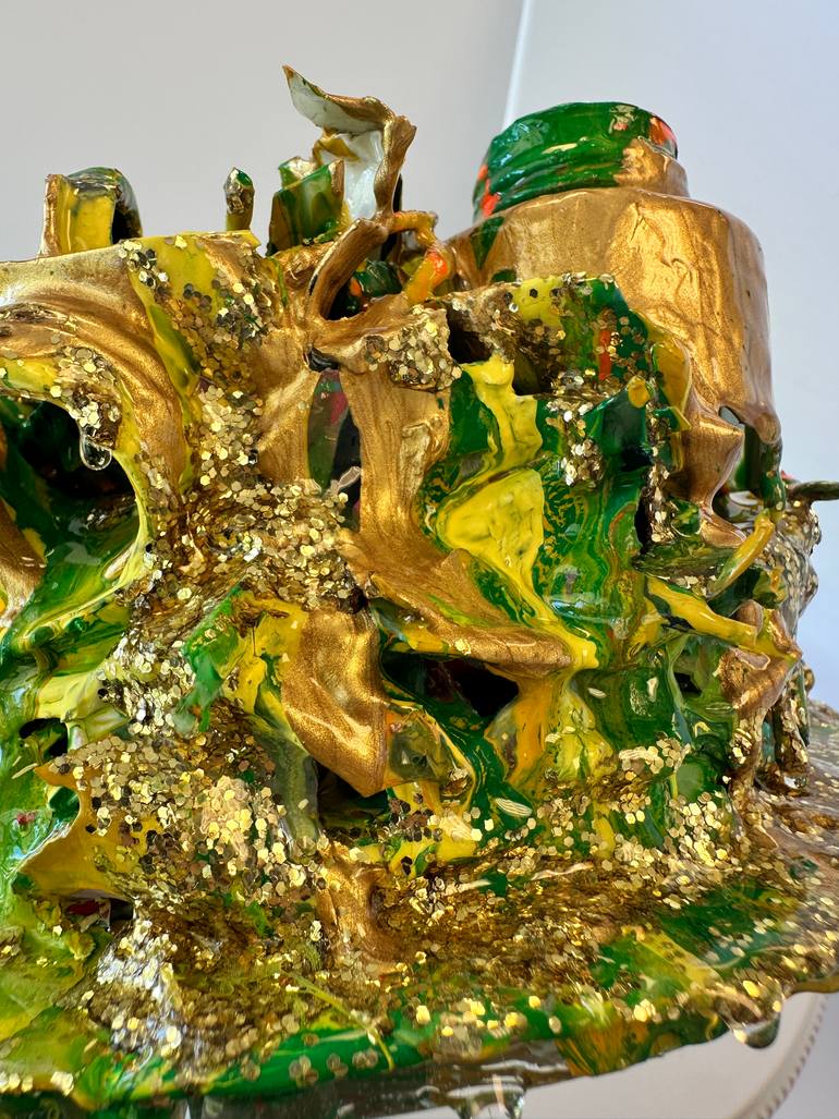 Original Abstract Food & Drink Sculpture by Shiri Phillips