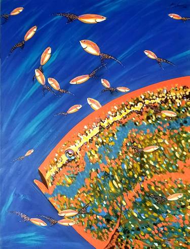 Original Conceptual Seascape Paintings by Felix Murillo