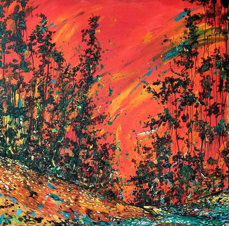 Original Contemporary Nature Paintings by Felix Murillo